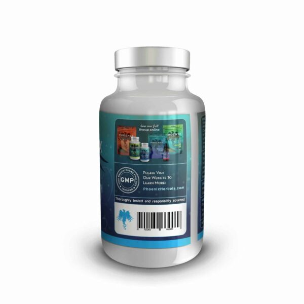 phoenix white vein tea leaf powder kratom capsules 30ct (full spectrum extract capsules)