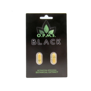 OPMS - Black Kratom Capsules - 2ct